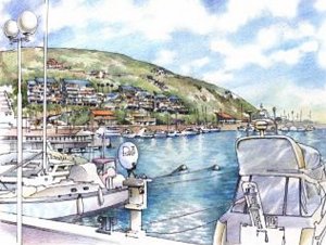 VISTA DEL PROYECTO DESDE EL PUERTO